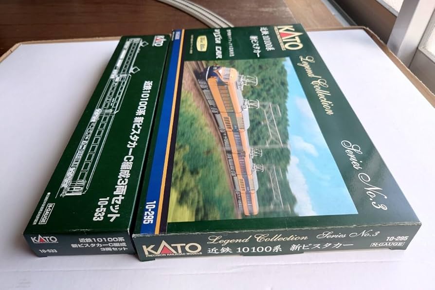 KATO 近鉄10100 新ビスタカー　10-295+10-533 Amazon | 近鉄 10100系新ビスタカー 黎明期のデラックス名阪特急